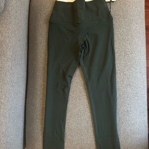 Splits59 Size XS Dark Green High-Waisted Leggings